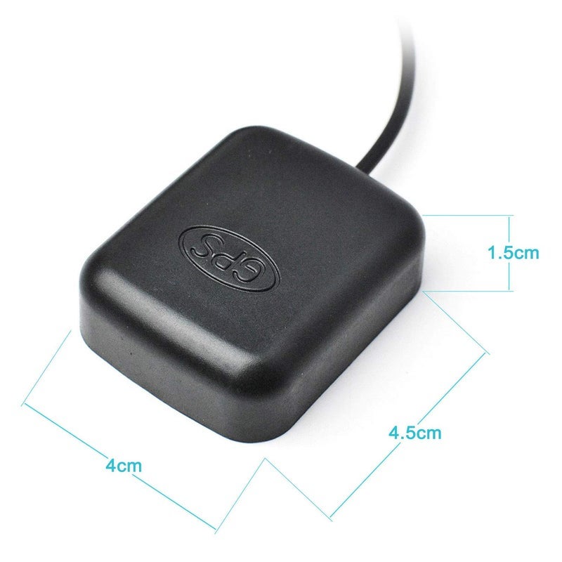 Bingfu Car Dash Cam GPS Antenna Vehicle Dash Camera GPS Antenna Waterproof Hidden Adhesive Mount 3.5mm Plug GPS Antenna for Car Dash Cam Dashboard Camera Safety Vedio DVR Recorder GPS Tracker Receiver - Image 3